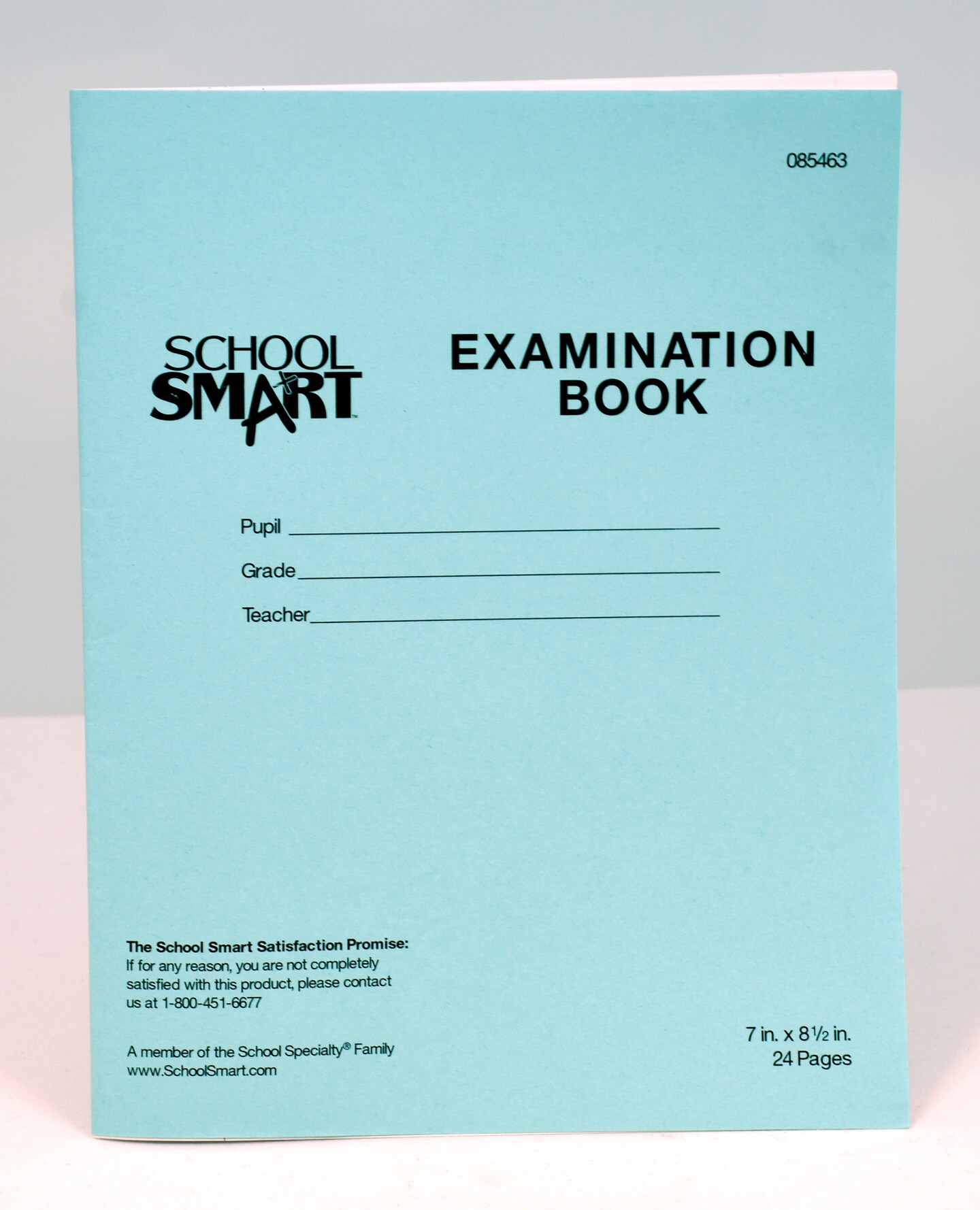 Exam Booklet Standard